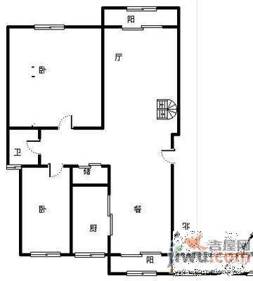 绿地老街3室2厅2卫143㎡户型图