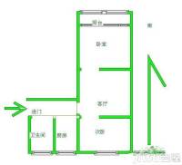 紫薇苑2室1厅1卫户型图