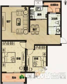 中业金融广场3室2厅2卫150㎡户型图