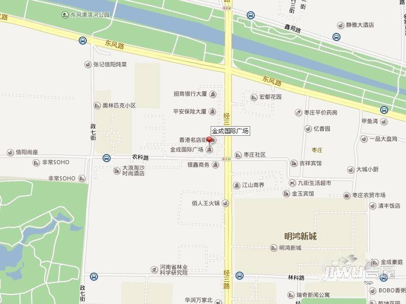 金成国际广场位置交通图图片