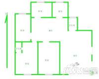 文博公寓3室2厅1卫108㎡户型图