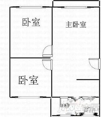 新华苑3室2厅2卫161㎡户型图