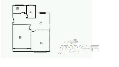 楠桦小区4室3厅2卫178㎡户型图