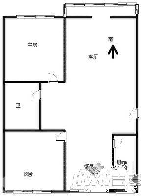 兴华小区3室2厅1卫154㎡户型图