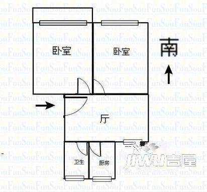 观州国际3室2厅2卫151㎡户型图