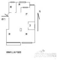 胜鸿小区3室2厅2卫145㎡户型图
