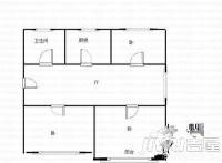 林山寨社区3室2厅1卫100㎡户型图