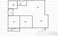 金桐花园3室2厅1卫139㎡户型图
