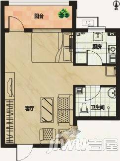 建业森林半岛别墅4室3厅2卫户型图