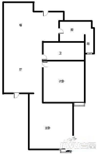 中央特区青春圣地3室2厅2卫143㎡户型图