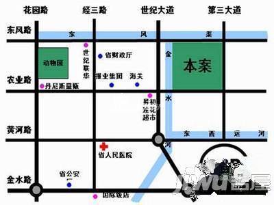 绿城百合二期配套图图片
