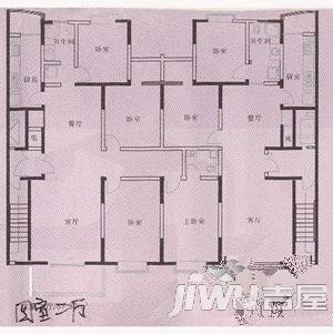 华逸名家二期华逸尊邸4室2厅2卫户型图