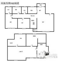 顺驰第一大街三期4室2厅2卫129㎡户型图