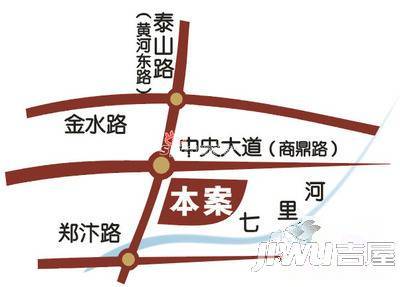 中央特区万俊苑配套图图片