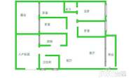 开平小区4室2厅1卫户型图