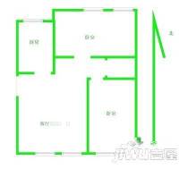 开元小区2室1厅1卫83㎡户型图