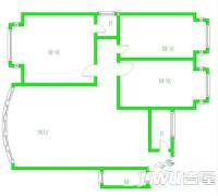 科苑小区3室2厅2卫160㎡户型图