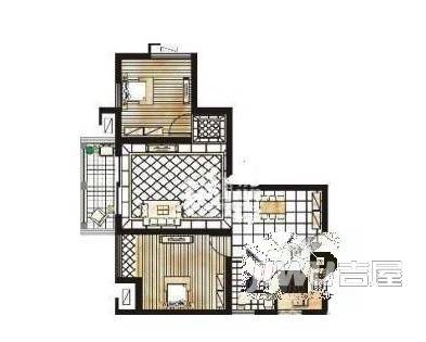 名门世家3室2厅2卫148.9㎡户型图