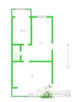 新世纪小区南院2室1厅1卫70㎡户型图