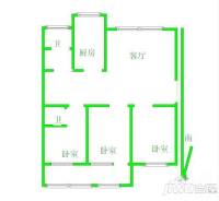 金城中苑3室2厅1卫户型图