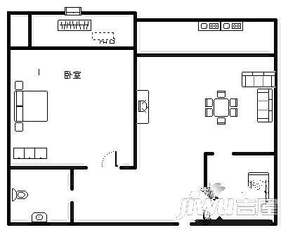 水景雅苑4室2厅2卫170㎡户型图