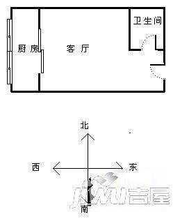 永丰心座1室0厅0卫40.4㎡户型图