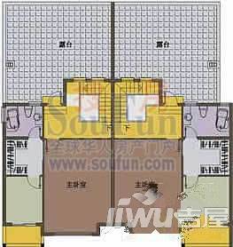 盈家水岸2室2厅2卫户型图