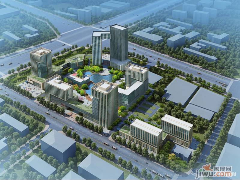 郑东新区电子商务产业园效果图图片
