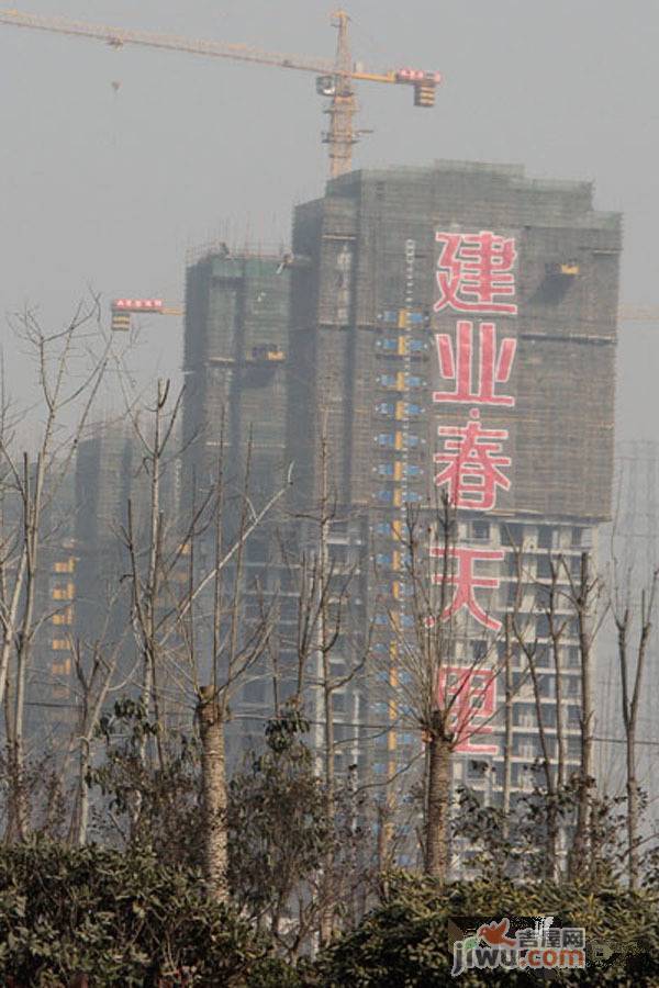 建业春天里实景图图片