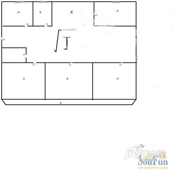 榕泉花园4室2厅2卫户型图