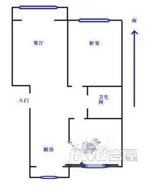 吉山新村3室2厅2卫94㎡户型图