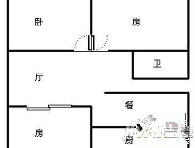 嘉澄小区3室2厅2卫85㎡户型图