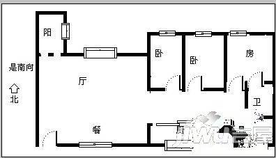 永恒商厦4室2厅2卫户型图