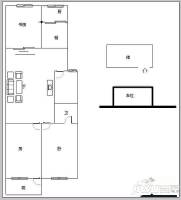 福寿巷电信单位宿舍3室2厅1卫110㎡户型图