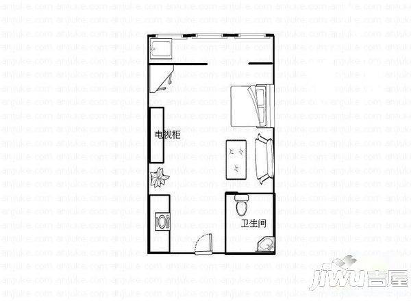 帝登花园6室3厅3卫240㎡户型图