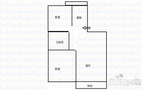 帝登花园6室3厅3卫240㎡户型图