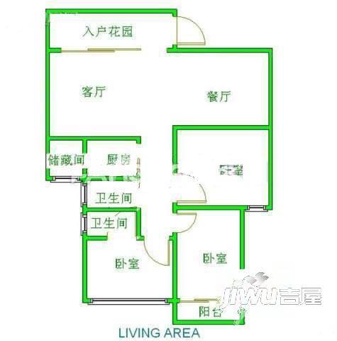 兴鑫苑4室2厅2卫174㎡户型图