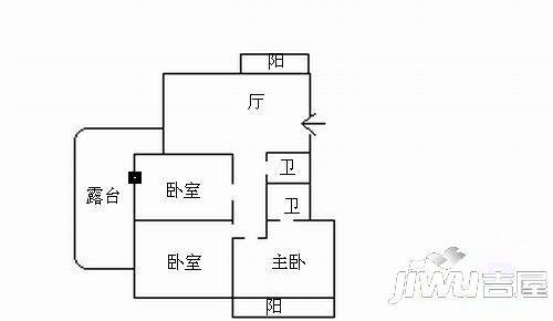 兴鑫苑4室2厅2卫174㎡户型图