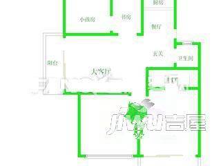 宏光苑4室2厅2卫130㎡户型图