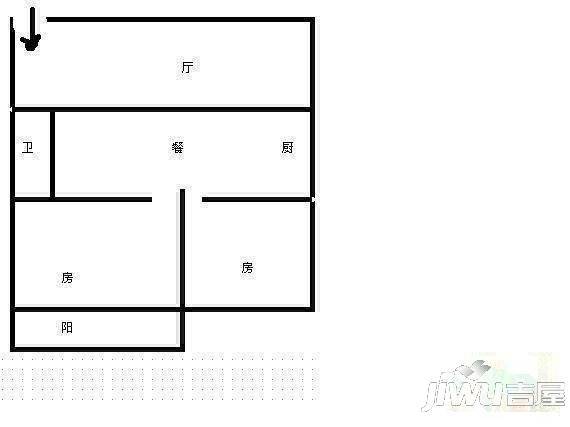 福盛苑3室2厅2卫户型图