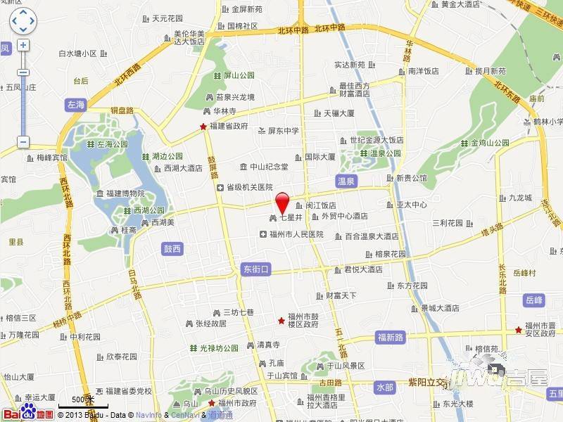 七星井新村位置交通图图片