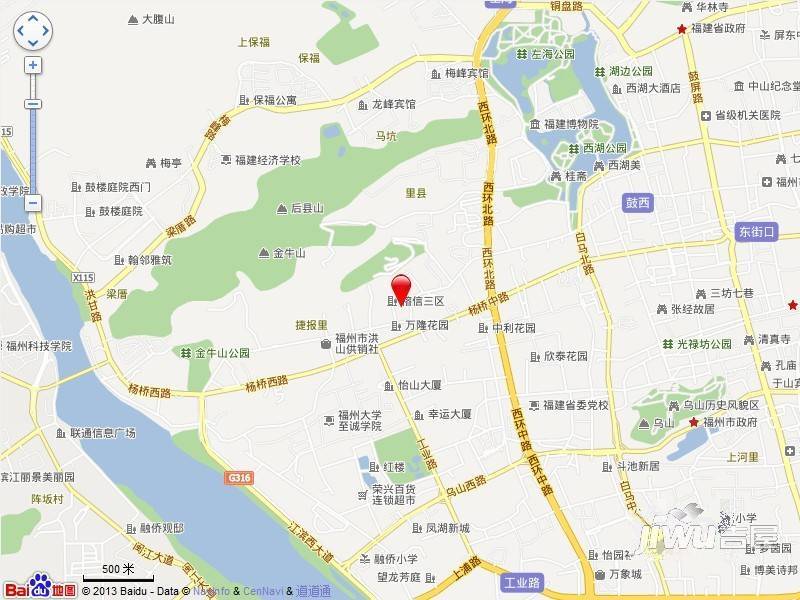 凤凰池新村位置交通图图片