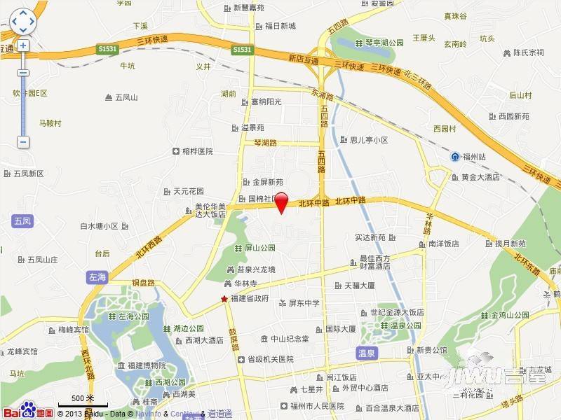 北江新村位置交通图图片