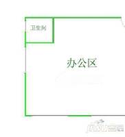 佳盛广场1室0厅1卫68㎡户型图
