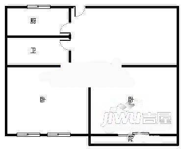 碧茂新村3室2厅2卫98㎡户型图