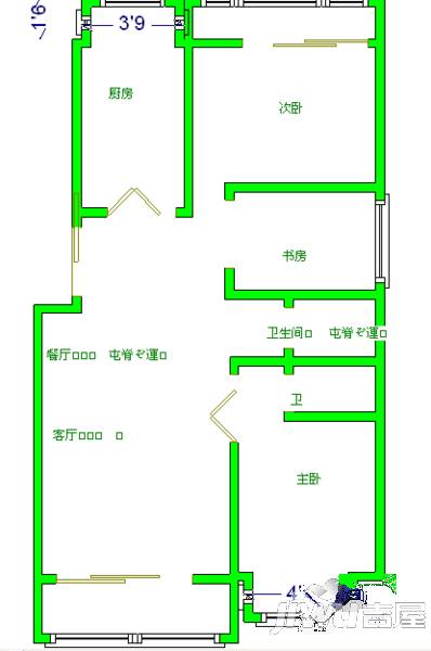 户型图草图怎么画图片