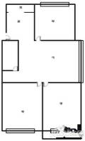 邦辉新村3室2厅2卫93㎡户型图