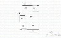 环北一村3室2厅1卫99㎡户型图