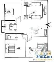 怡景佳源3室2厅2卫户型图