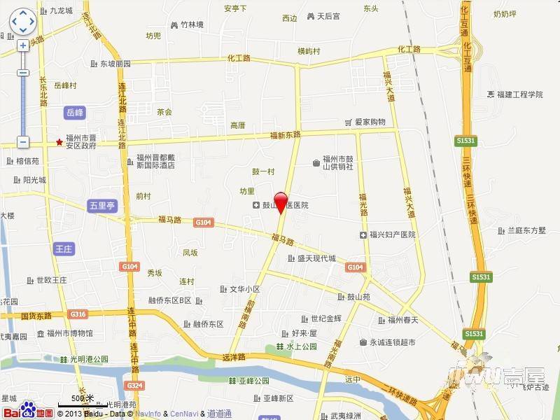 福龙新村位置交通图图片
